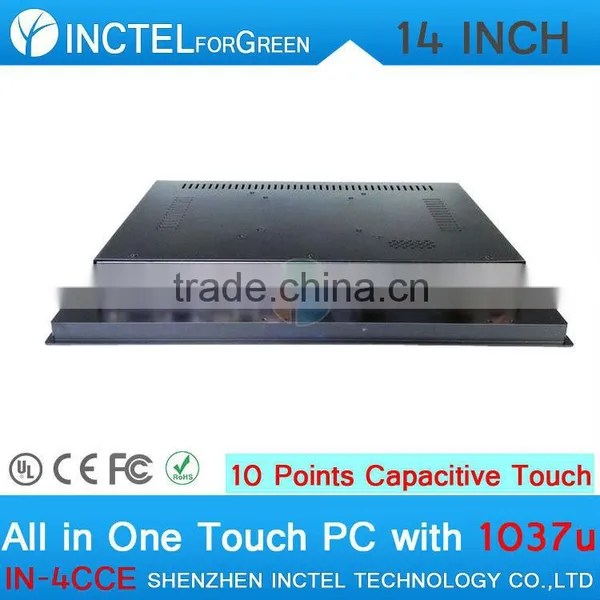 14 Inch Touch Screen All in One PC With 10 Point Touch Capacitive photo-4