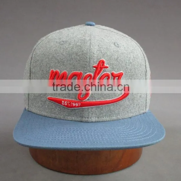 Customer High Quality 6- Panel Snapback Hat With 3D Embroidered Patch photo-2