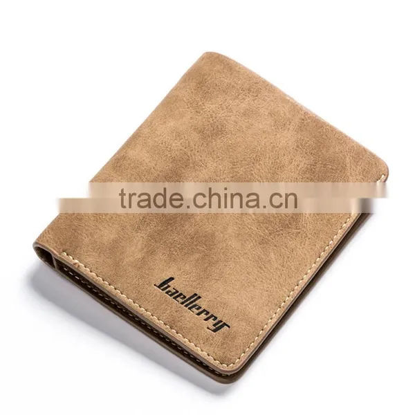 Free Sample Vintage Wallet Mens Long Wallet 3 Fold Wallet photo-6