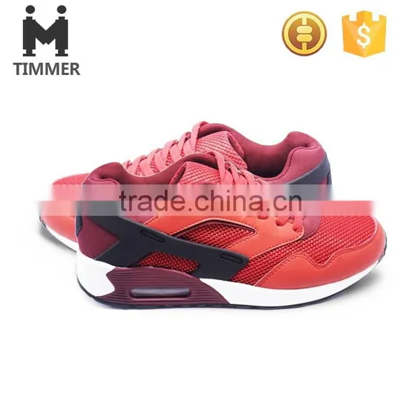 Running Shoes Air Jogging Shoes Red Mesh Sport Shoes For Men