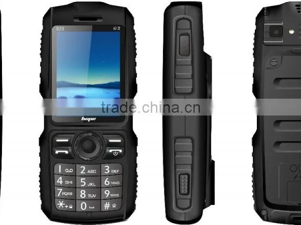 2016 Dual Sim Card Mobil Phone Dual Sim S23-1 Rugged Waterproof Mobile Phone Waterproof and Dustproof