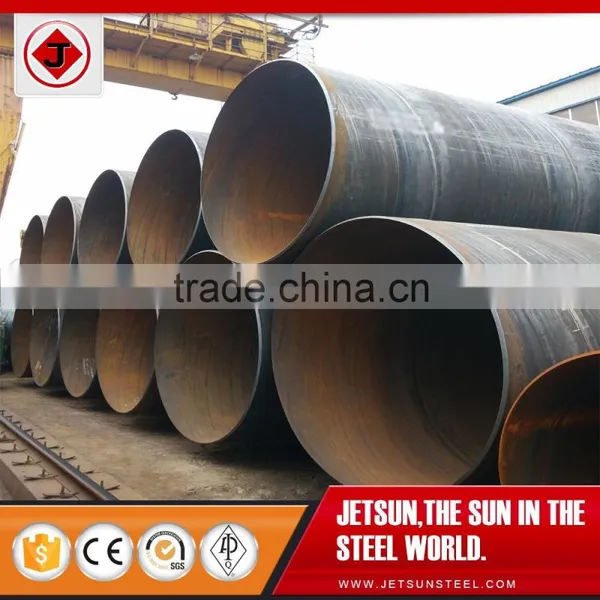 High Quality DB - API 5L Steel Pipe, X60, X65 Welded Line Pipe, ERW, SAW, LSAW, SSAW Bare / Black Painted photo-5