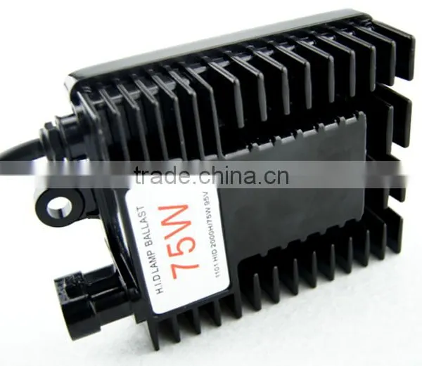 Factory Supply Xenon Ignition Units HID Ballast 75W for Auto Headlight and Driving Light Work Light photo-2
