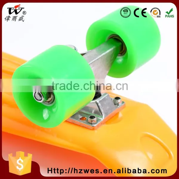 Aluminum Base ABS Deck Material OEM Fish Shape Skateboard photo-6