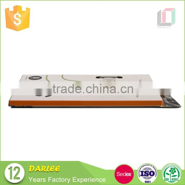 Recyclable Embossing in Ear Headphone Packaging Box With Clear Window photo-3