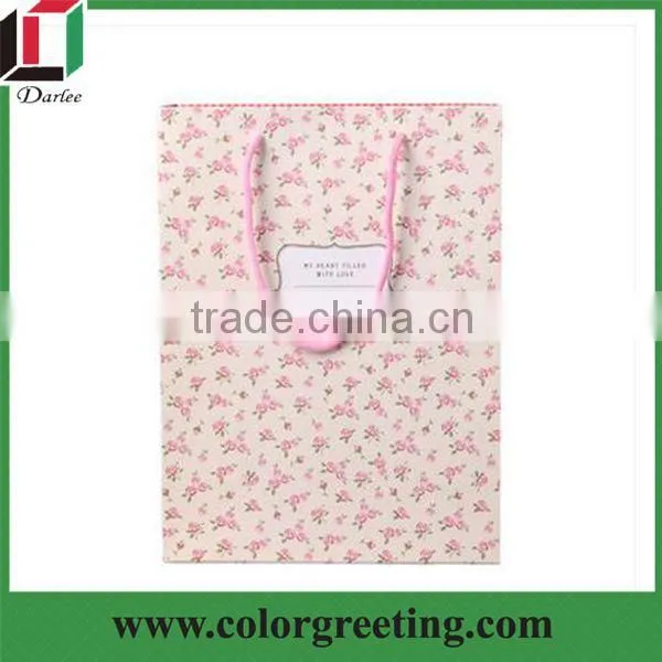 Recycled Paper Shopping Bags Custom Luxury Paper Bag for Gift photo-3