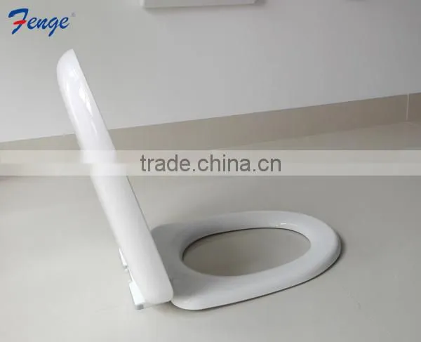 Printed Duroplast Toilet Seat Cover Lift Soft Close Hinge Toilet Lid photo-2