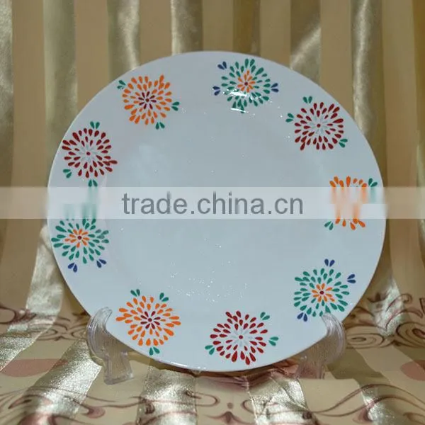Cheap Porcelain Plate Ceramic Omega Plate photo-4