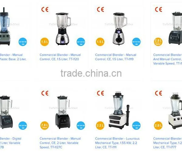 2 Liter Digital Control Blender And Industrial Blender Price With CE Approve photo-2