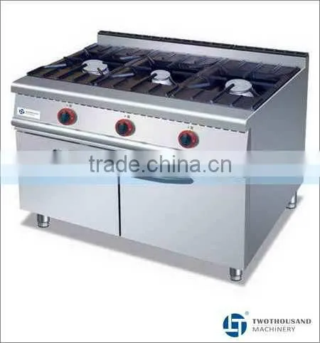 3 Burners 1 Cabinet Commercial Gas Range CE, TT-WE160B photo-2