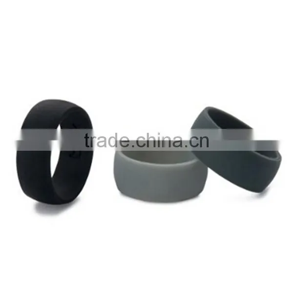 The Original Silicone CNC Wedding Band Ring (Men's and Women's, Assorted Band Colors) photo-4