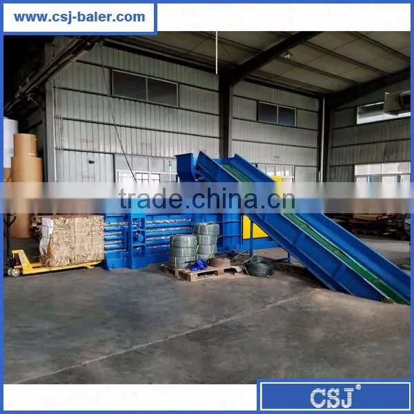 Jiabao Brand Waste Cardboard Recycling Compress Baling Machine photo-6