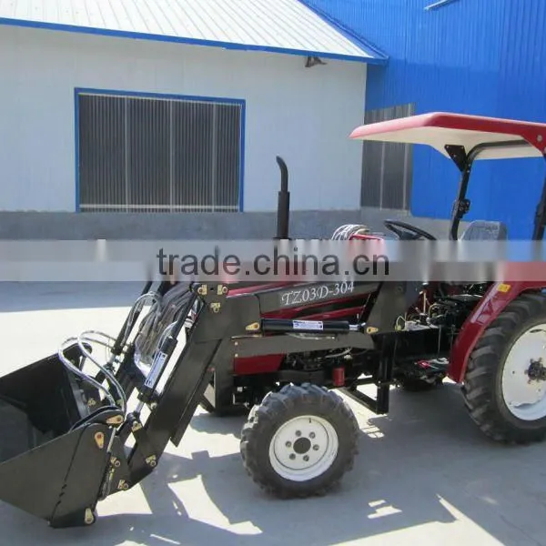 LZ284 28HP 4WD Tractor Fit With 4in1 Bucket Front End Loader photo-6