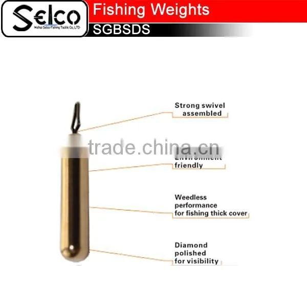 Brass Fishing Weights Ball Fishing Sinkers Strong Swivel photo-2