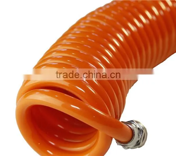 BLue Polyurethane Spiral Tube(4*6mm*7.5m) With Fitting photo-6