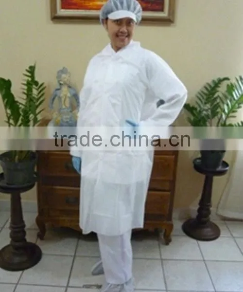 Hot Sale PP Nonwoven Disposable Gown