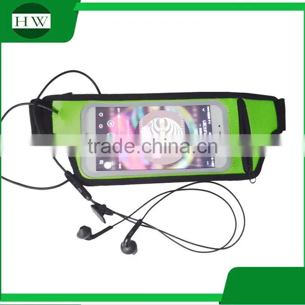 Wholesale Custom Logo Printed PVC Sport Jogging Smartphone, Mobilephone Funny Packed With Running Belt Waist Belt and Waist Bag photo-2
