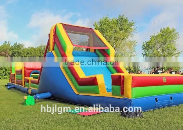 PVC Inflated Castle Made by PVC Inflatable Material From Hubei Jinlong photo-3