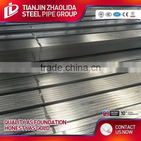 Zinc Coated 200 g - 500 g Hot Dipped Galvanized Square Hollow Section Pipe for Construction Use photo-2