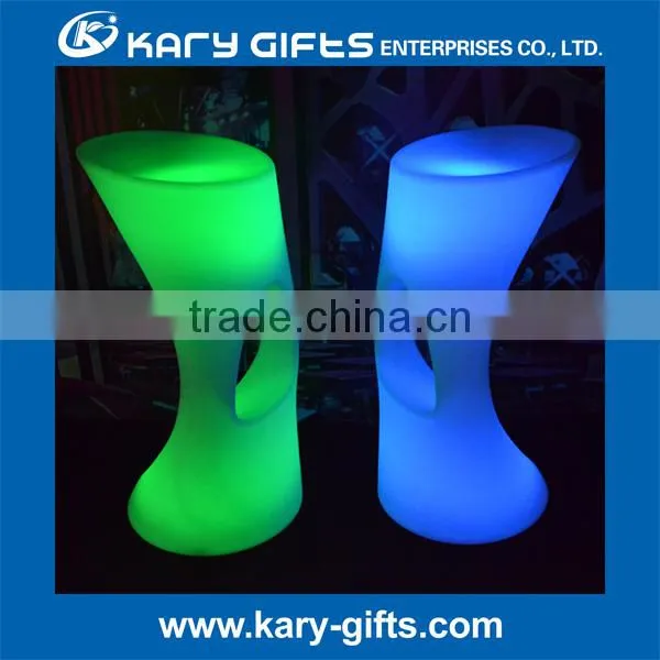 Used Led Bar Furniture, Rgb Color Illuminated Bar Chair Led Counter Height Stools photo-3