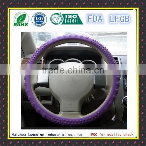 Durable Silicone Custom Steering Wheel Cover,silicone Steering Wheel Cover,14 Inch Steering Wheel Covers photo-3