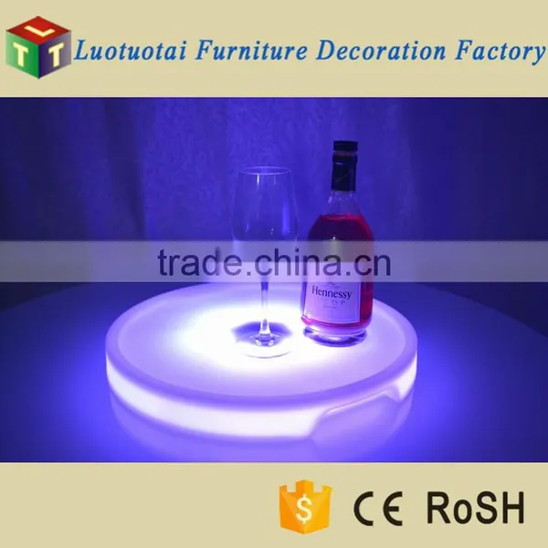 Excellent Quality Plastic Led Light Tray Wine Glass Holder Tray Use for Bar photo-4
