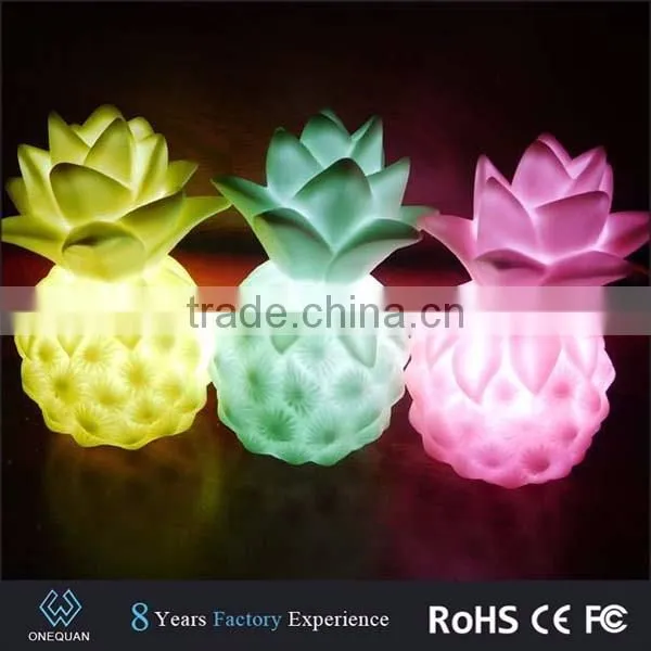 Flashing Pineapple Shape Toys Mini LED Night Light Desktop Decoration photo-5