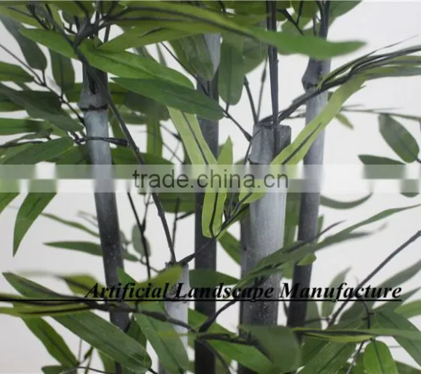 LXY160404 Green Plant Bamboo Bonsai,Artificial Fence Bamboo photo-3