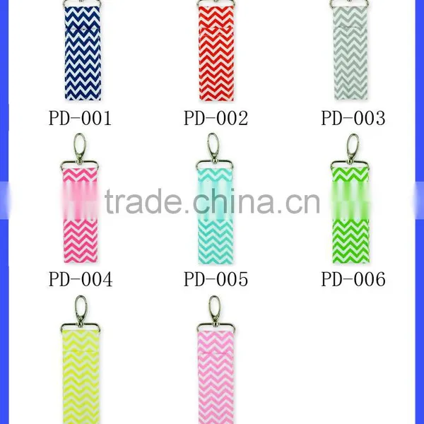 DIY Chevron Custom Key Holder, Lip Balm Holder, Keychain Chapstick Holder