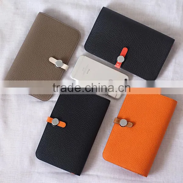 Customized Passport Holder and Ticket Holder Leather Passport Cover as Gift photo-2
