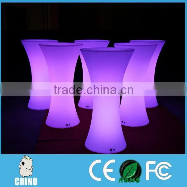 Luxury and Comfortable Urniture LED Glowing Bar Table photo-4