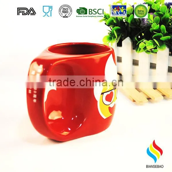 Belly Shape Ceramic Mug photo-4