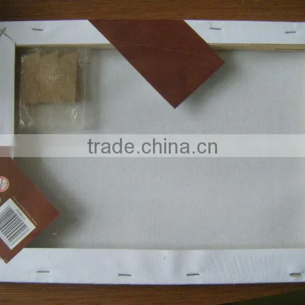 Eco-friendly 20x30cm Blank Stretcher Canvas photo-3