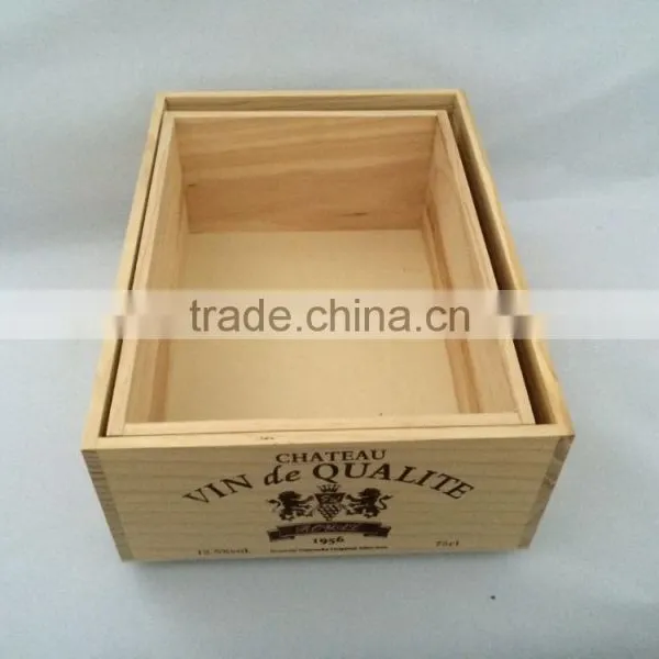 China Supplier Antique Natural Wood Fruit Box Wholesale photo-3