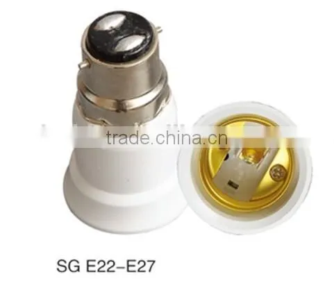 E17 to E12 Plastic Screw Shell Lamp Bulb Light Adapter / Electronic Lamp Led Converter photo-4