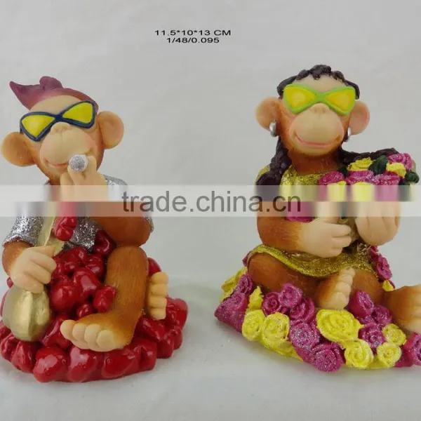 New Design Polyresin Monkey for 2016 Russia New Year photo-2