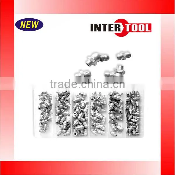 45 Degree and 90 Degree Straight Hydraulic Lubrication Lube Grease Fittings Assortment Zerk Fitting photo-2