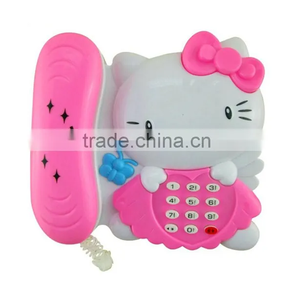 Hot Wholesale Educational Toy Plastic Battery Operated Cartoon Phone Toy for Kids photo-2