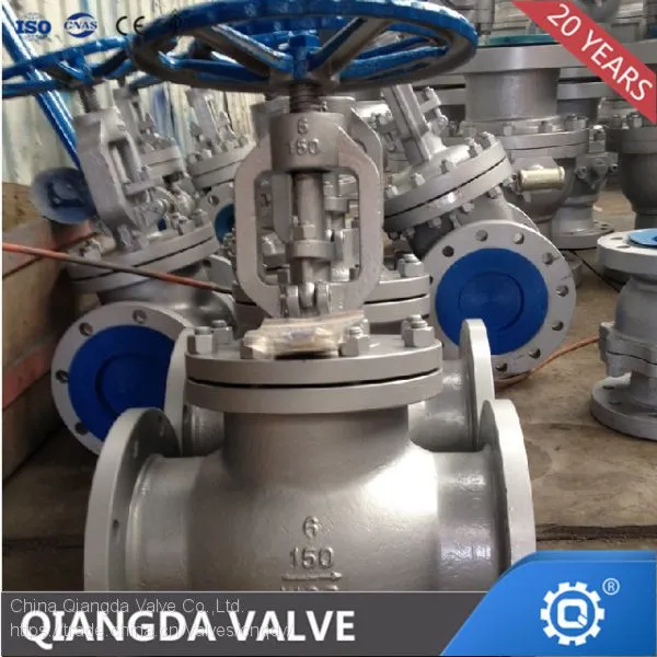 ANSI WCB A216 150LB 300LB 600LB Flanged End Globe Valve photo-3