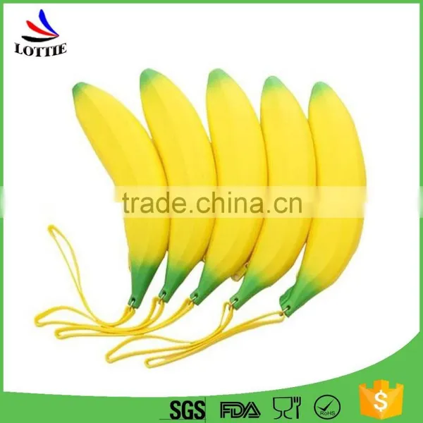 Bananas Silicone Coin Pouch Purse Colors Wallet Silicone Coin Bag photo-2