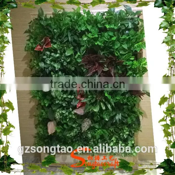 Hot Selling Artificial Plant Wall Artificial Green Wall Artificial Indoor Grass Wall for Decoration photo-4
