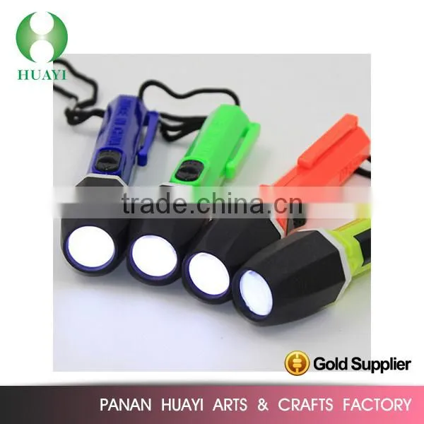 High Quality Fashion Design Colorful Plastic LED Flashlights photo-4