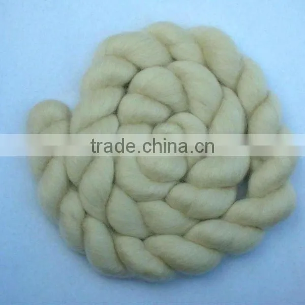 Pure Cashmere Fibre Tops for Yarn Spinning Use
