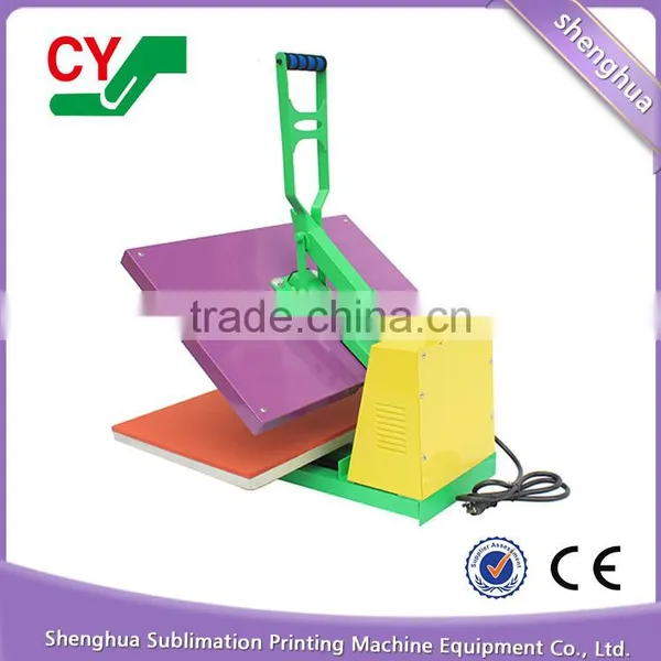 China Sales Low Price Manual T-shirt Printing Press Resistant Heat Transfer Machine photo-6