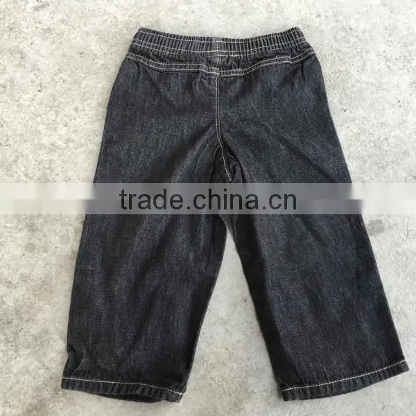 Zhejiang Stocklot Clothing Comfortable High Quality Cheap Kids Jeans photo-5