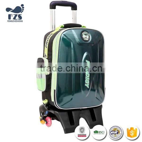 SLZ67 3 Three Wheels Backpack Waterproof Kids School Trolley Bag photo-4