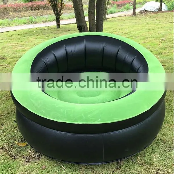 SF14 Light Weight Wholesale Outdoor Portable Lazy Sofa Folding Inflatable Bed on Beach photo-3