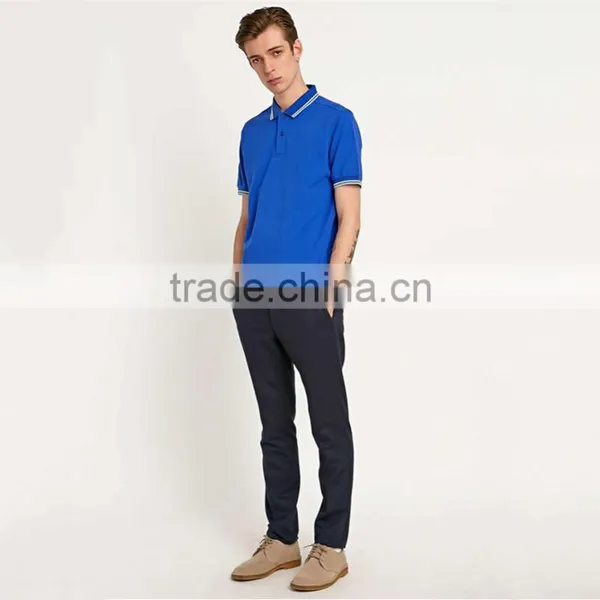 Wholesale Bulk Polo t Shirt CVC Fitting Polo t Shirt Polo Sweat Suits photo-2