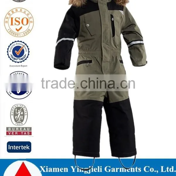 2016 New Design Hot Sale Waterproof Kids One Piece Snow Suits For Winters photo-3