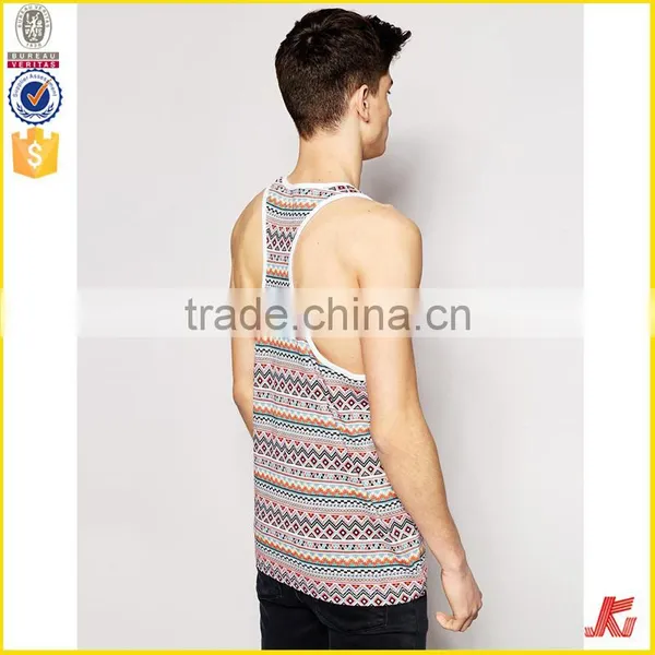 100 Cotton Men Tank Top photo-2